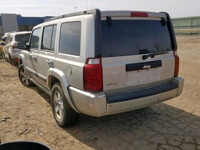 1J8HG48K57C578866 - 2007 JEEP COMMANDER TAN photo 3