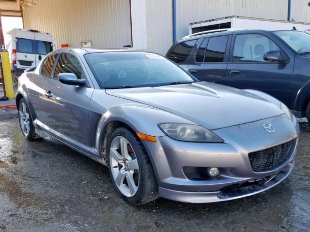 JM1FE17N550147411 - 2005 MAZDA RX8 GRAY photo 1