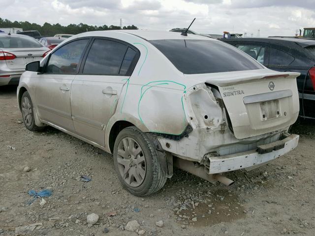 3N1AB6APXBL653800 - 2011 NISSAN SENTRA 2.0 WHITE photo 3