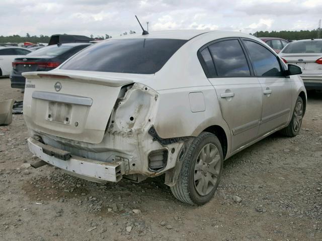 3N1AB6APXBL653800 - 2011 NISSAN SENTRA 2.0 WHITE photo 4