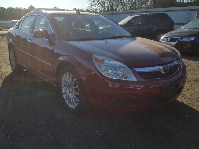 1G8ZV577X7F169257 - 2007 SATURN AURA XR RED photo 1