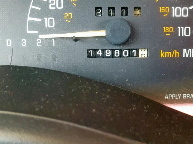 1G2WK52J03F179816 - 2003 PONTIAC GRAND PRIX GRAY photo 8