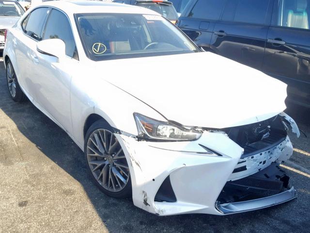 JTHBA1D20K5090116 - 2019 LEXUS IS 300 WHITE photo 1