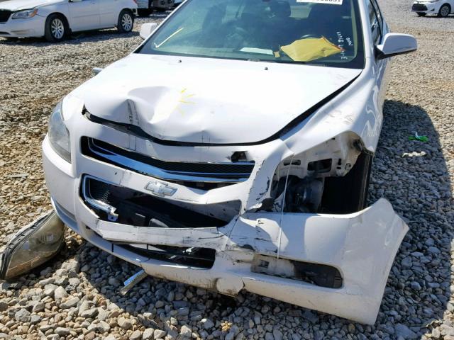 1G1ZC5EB0AF268138 - 2010 CHEVROLET MALIBU 1LT 白色 照片 9