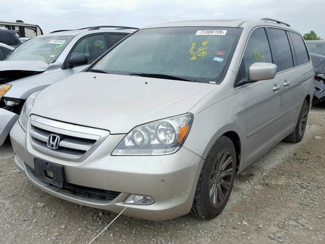 5FNRL38867B026382 - 2007 HONDA ODYSSEY TO SILVER photo 2