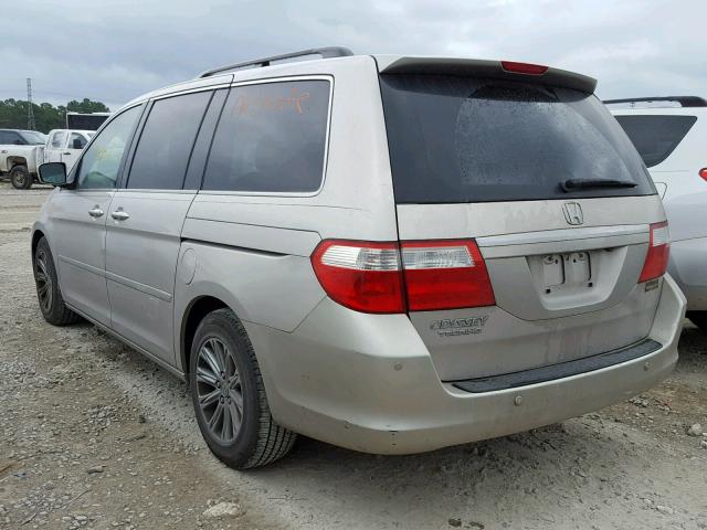 5FNRL38867B026382 - 2007 HONDA ODYSSEY TO SILVER photo 3