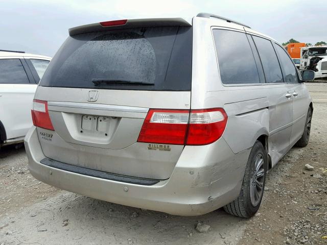 5FNRL38867B026382 - 2007 HONDA ODYSSEY TO SILVER photo 4