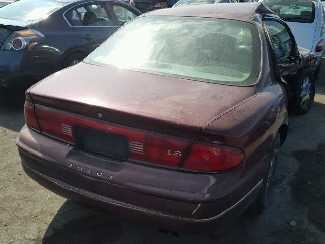 2G4WB55K7Y1106212 - 2000 BUICK REGAL LS RED photo 4
