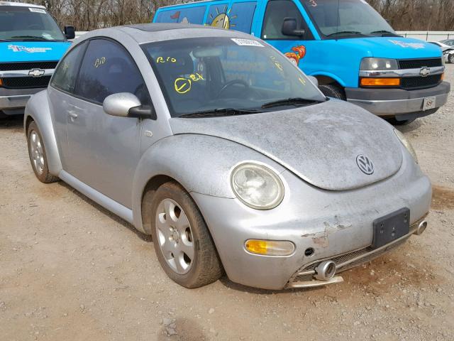 3VWDD21CX1M436733 - 2001 VOLKSWAGEN NEW BEETLE Gümüş foto 1