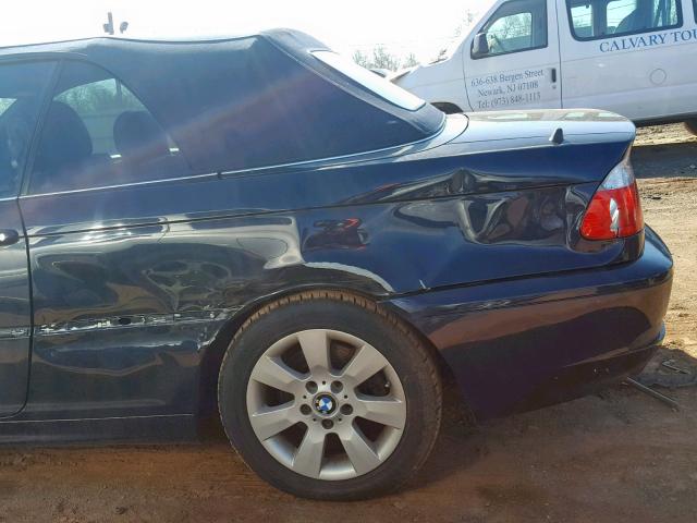 WBABW33446PX85353 - 2006 BMW 325 CI BLACK photo 9