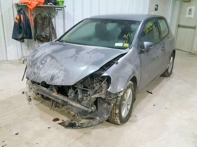 WVWAA7AJ4BW249449 - 2011 VOLKSWAGEN GOLF 灰色 照片 2