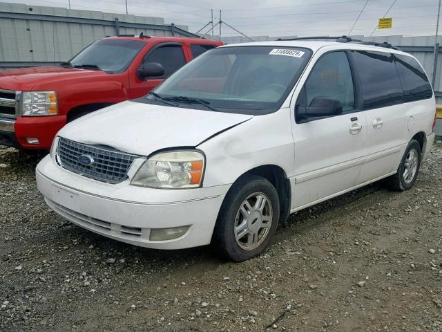 2FMZA52275BA41761 - 2005 FORD FREESTAR S WHITE photo 2