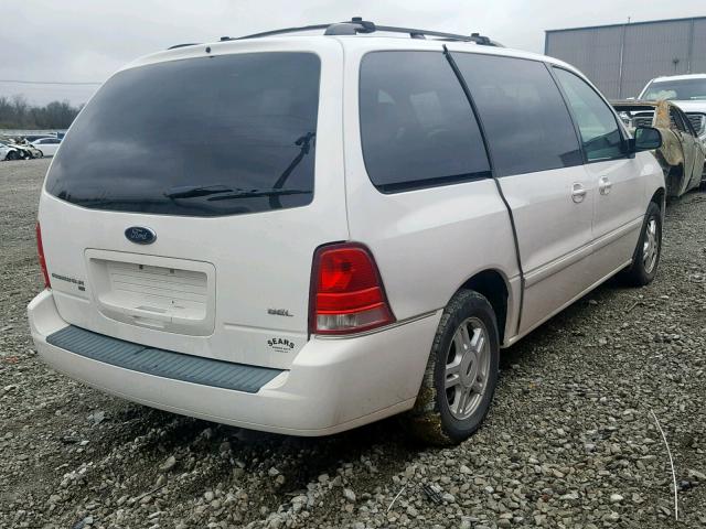 2FMZA52275BA41761 - 2005 FORD FREESTAR S WHITE photo 4