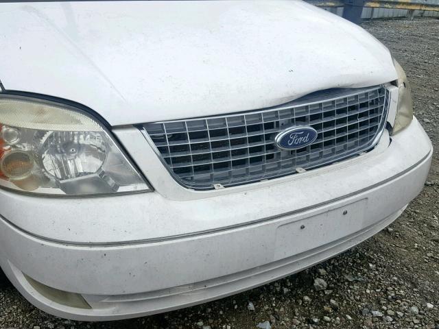 2FMZA52275BA41761 - 2005 FORD FREESTAR S WHITE photo 9