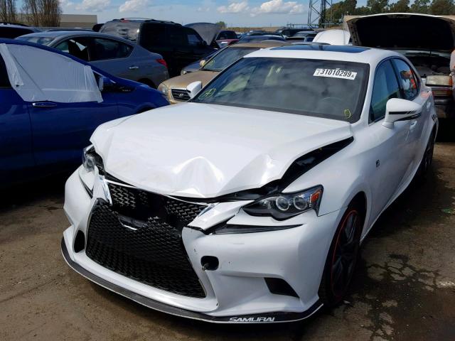 JTHBA1D24G5012350 - 2016 LEXUS IS 200T WHITE photo 2