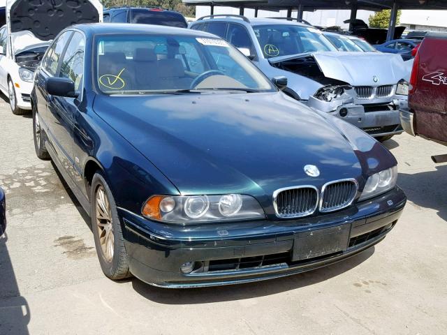 WBADT63422CH89859 - 2001 BMW 5 SERIES GREEN photo 1