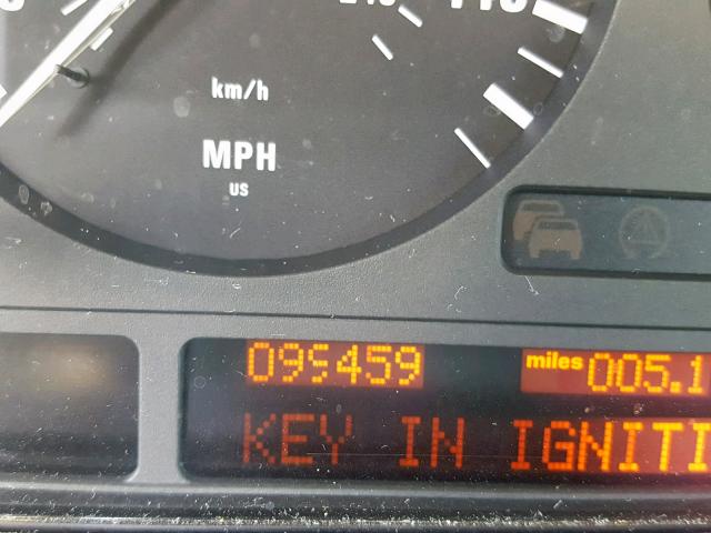 WBADT63422CH89859 - 2001 BMW 5 SERIES GREEN photo 8