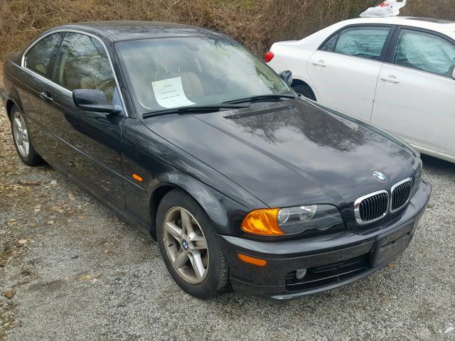 WBABN33433PG62113 - 2003 BMW 325 CI BLACK photo 1