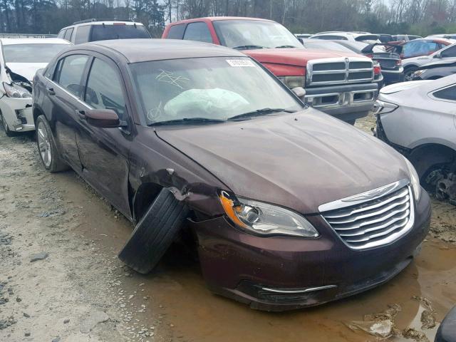 1C3CCBBB9CN211126 - 2012 CHRYSLER 200 TOURIN BROWN photo 1