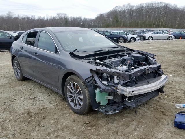 19UUB1F36JA011102 - 2018 ACURA TLX GRAY photo 1