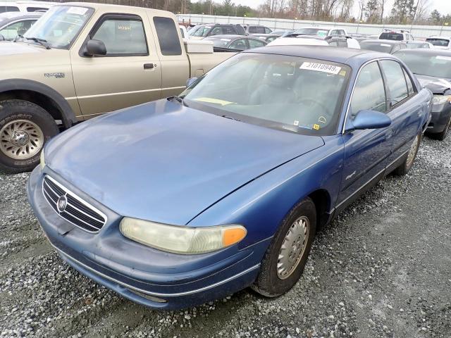 2G4WB52K2W1578478 - 1998 BUICK REGAL LS BLUE photo 2