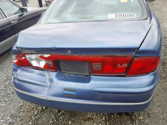 2G4WB52K2W1578478 - 1998 BUICK REGAL LS BLUE photo 9