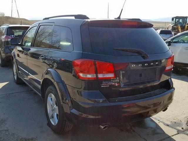 3D4PH1FG9BT502290 - 2011 DODGE JOURNEY MA BLACK photo 3