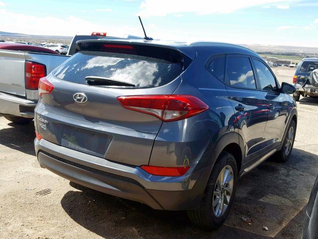 KM8J33A45GU207724 - 2016 HYUNDAI TUCSON LIM GRAY photo 4