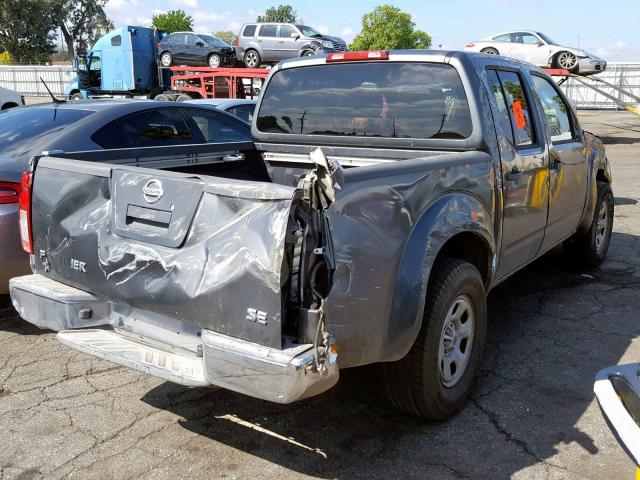 1N6AD07U58C434472 - 2008 NISSAN FRONTIER C GRAY photo 4