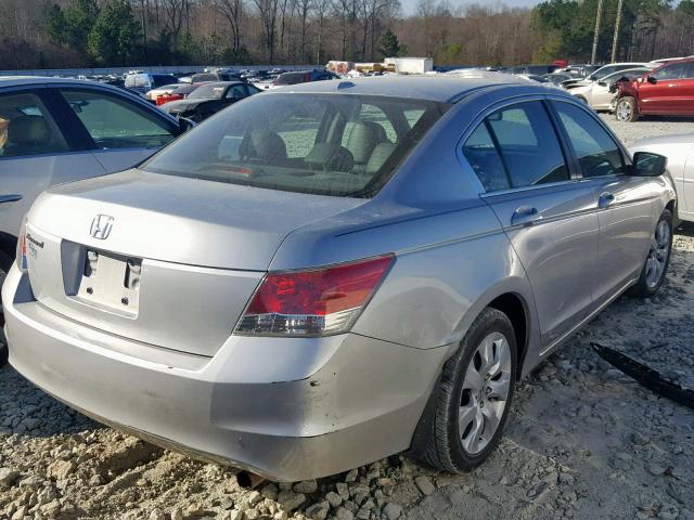 1HGCP26899A082546 - 2009 HONDA ACCORD EXL SILVER photo 4