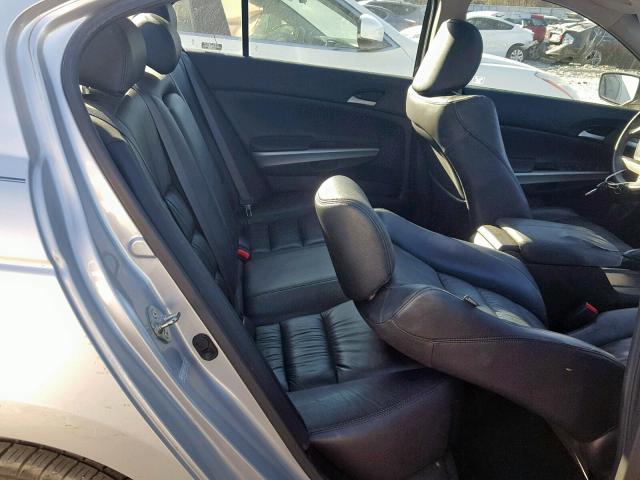 1HGCP26899A082546 - 2009 HONDA ACCORD EXL SILVER photo 6