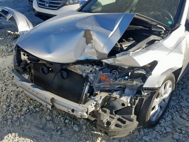 1HGCP26899A082546 - 2009 HONDA ACCORD EXL SILVER photo 9