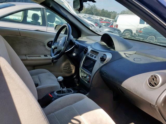 1G8AV15FX7Z154224 - 2007 SATURN ION LEVEL BLUE photo 5