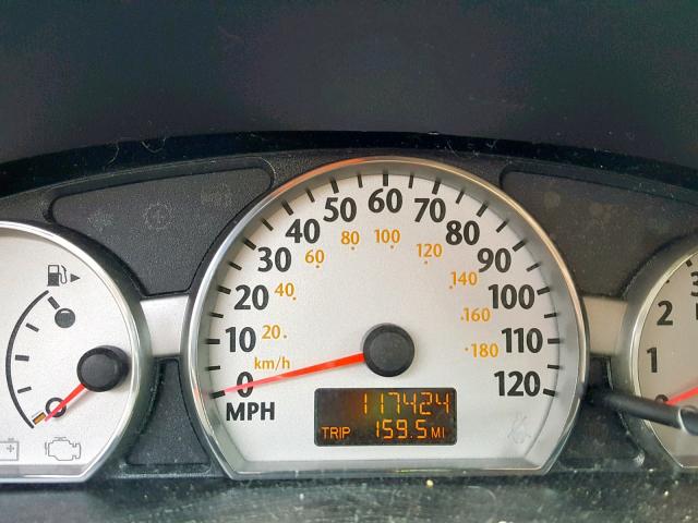 1G8AV15FX7Z154224 - 2007 SATURN ION LEVEL BLUE photo 8