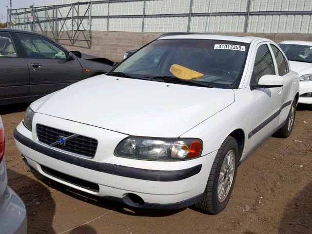 YV1RS61T442357330 - 2004 VOLVO S60 WHITE photo 2