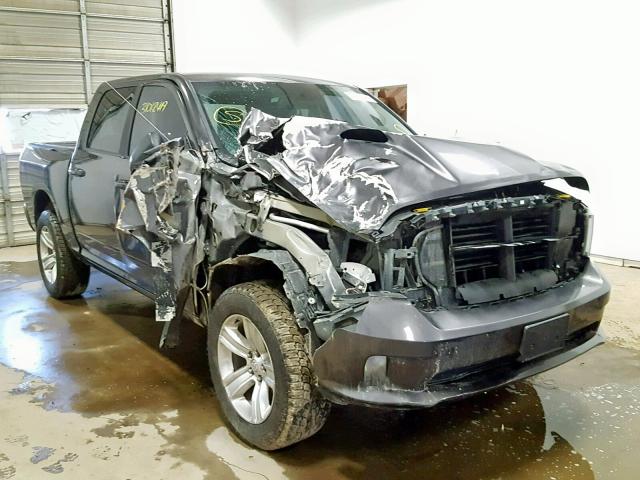 1C6RR7MT1ES161132 - 2014 RAM 1500 SPORT GRAY photo 1