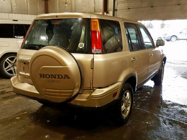 JHLRD18711C040626 - 2001 HONDA CR-V SE BEIGE photo 4