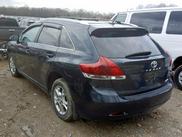 4T3BA3BB0DU037203 - 2013 TOYOTA VENZA LE GRAY photo 3