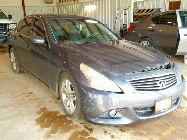 JN1CV6AP4AM204326 - 2010 INFINITI G37 BASE GRAY photo 1