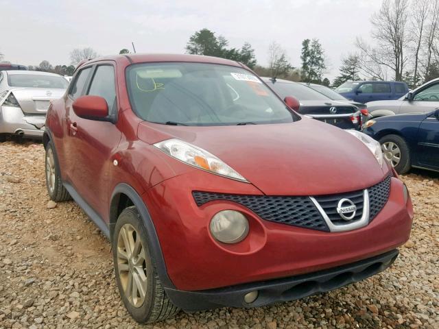 JN8AF5MR3BT013386 - 2011 NISSAN JUKE S RED photo 1