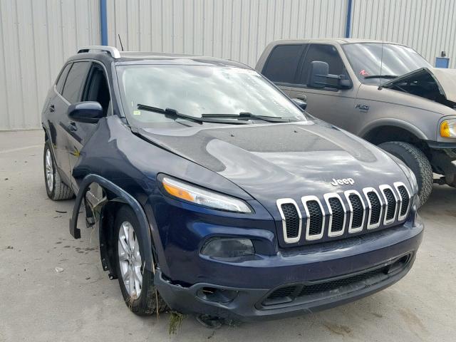 1C4PJLCS5GW138330 - 2016 JEEP CHEROKEE L BLUE photo 1