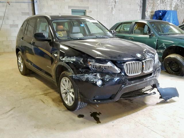 5UXWX9C50D0A24324 - 2013 BMW X3 XDRIVE2 BLACK photo 1