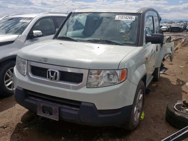 5J6YH2H77BL003370 - 2011 HONDA ELEMENT EX SILVER photo 2