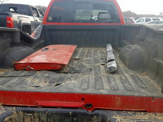 3D7MX48C26G265550 - 2006 DODGE RAM 3500 S RED photo 6