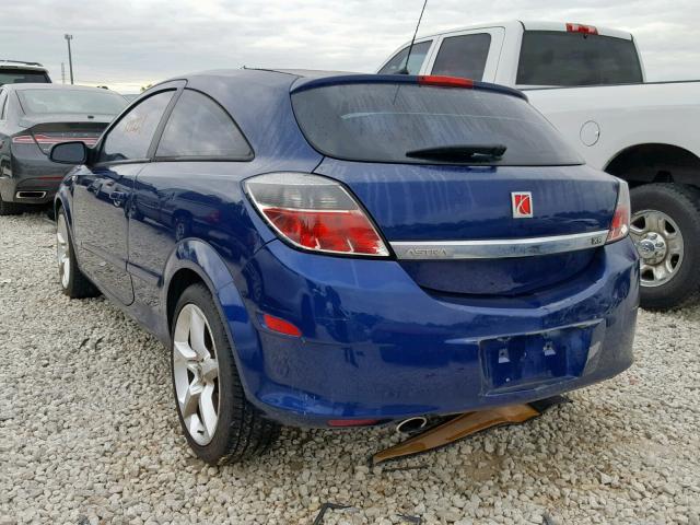 W08AT271885086588 - 2008 SATURN ASTRA XR BLUE photo 3