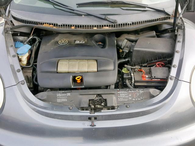3VWCM31Y64M324092 - 2004 VOLKSWAGEN NEW BEETLE Boz foto 7