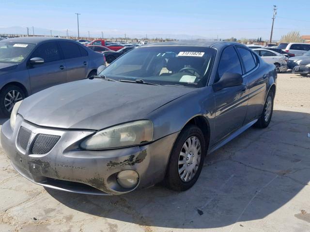 2G2WP522441229751 - 2004 PONTIAC GRAND PRIX SILVER photo 2