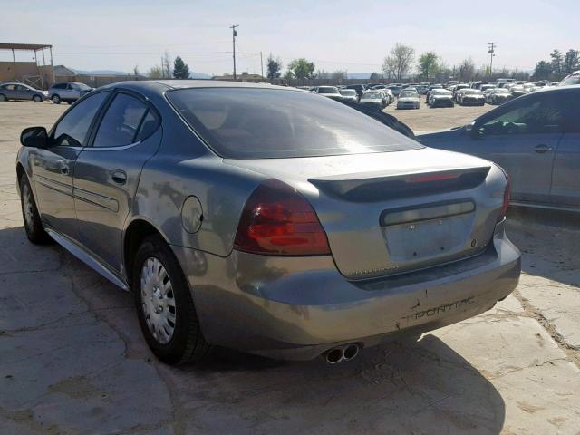 2G2WP522441229751 - 2004 PONTIAC GRAND PRIX SILVER photo 3