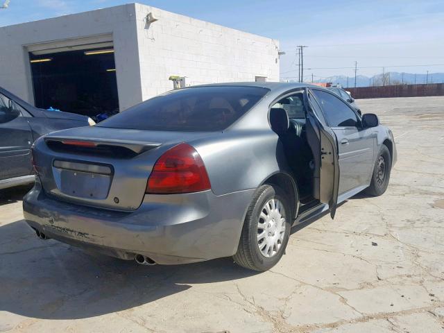 2G2WP522441229751 - 2004 PONTIAC GRAND PRIX SILVER photo 4