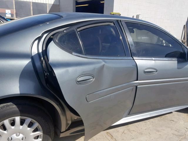 2G2WP522441229751 - 2004 PONTIAC GRAND PRIX SILVER photo 9